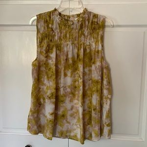 Joie women’s size XL sleeveless blouse